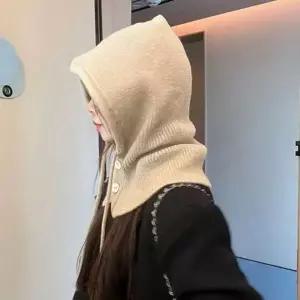 [하프클럽/]후드넥워머 목토시 겨울 기모 니트 목가리개