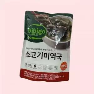 비비고 CJ 소고기 미역국 500g x 10개 4553311