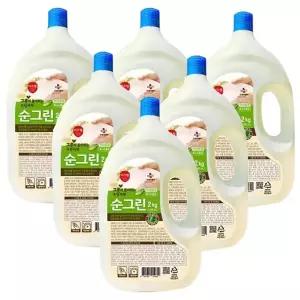 [이츠웰] 이츠웰 순그린 주방세제 2kgx6개(1박스)