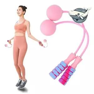 무선 노라인 실내 줄넘기 소음 제거 양볼 헬스 층간소음
