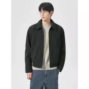 에잇세컨즈 코듀로이 저온스 패딩 블루종 그린 경량패딩 패딩점퍼 424X38LYKM