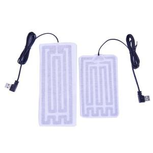 겨울용  장갑  USB 전원 온열 패드  핸드 워머 1 개  2 5V