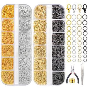 DIYDEC 점프 오프너가 포함된 랍스터 플라이어 오픈 클래스프 2143PCS 핀셋 목걸