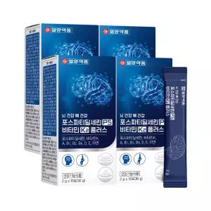 포스파티딜세린 비타민K A B E 아연 플러스 분말 2gX15포X4통