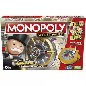 모노폴리 MONOPOLY Secret Vault 가족 보드 게임 2-6인용