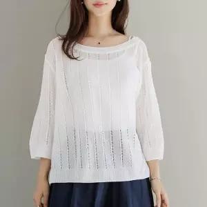 [데드라](100size)프램7부보카시슬릿니트 KNE3015