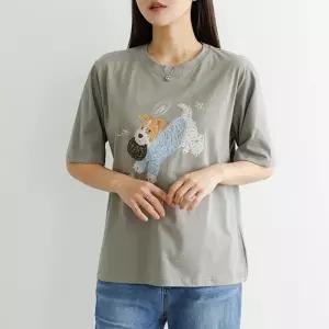 [데드라]도디프린팅티셔츠 TBF3080