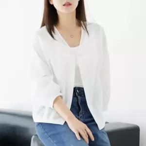 [데드라]리넬버튼블라우스자켓 OUF3003