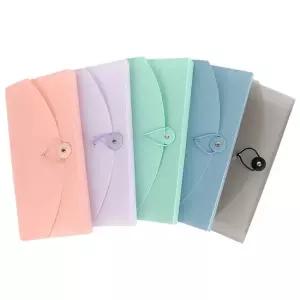 통장 및 영수증 보관등 다목적용 지갑 13칸수납 외화지갑 해외여행지갑 영수증지갑