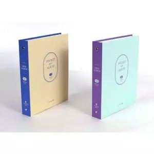 미니 GZ03XV11 포켓 앨범 4X6 2단 X2개 (색상랜덤) 사진 포토