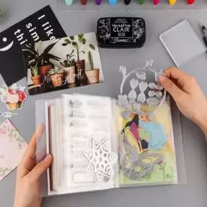 다꾸 RQ11GD35 사진첩 미니앨범 포토북 스티커 편지 보관 40p