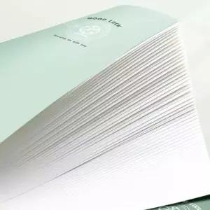 굿럭 JO08JQ90 B5 26공 루스리프 유선 노트 2p세트 줄공책 그린