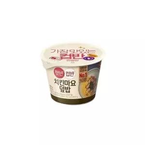 CJ 햇반 컵반 치킨마요덮밥 233g X 8개_25294655