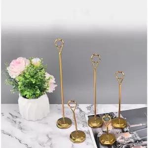 메탈 IF45DQ90 가격표꽂이 1P 스탠드 종이 메지 홀더 20cm