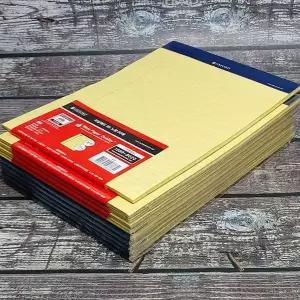 브랜빌 TJ67KY75 옥스포드 B5 리갈패드-노랑 50매 10권