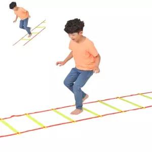 오햐 키더스 스텝레더 8m 가로바 18개 보관가방 스텝운동 민첩성향상 유아 학교체육 유아놀이 코어운동