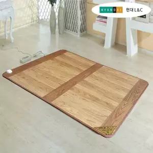 [NS홈쇼핑]현대 L&C 대청마루 전기장판 더블 / 전기매트 온도조절기 두꺼운 대형 방수..[33726348]