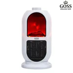 [NS홈쇼핑]고스 플래임 탁상용 PTC 온풍기 GSH-8808FW 화이트 전기히터[31692050]