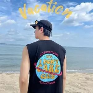 [YULL] 남자나시 남성민소매 비치룩 여름 휴가룩 바캉스 나시