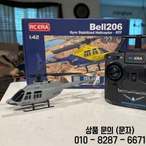 RC ERA A60 4채널 헬리콥터 1/42 스케일 BELL 206 광학 흐름 포지셔닝 10분 비행시간 2.4G 6축 자이로스코