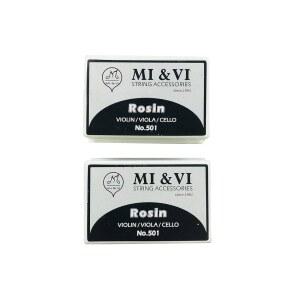 MI VI 라이트 로진 성분 미디엄 바이올린용 비올라 2팩 첼로