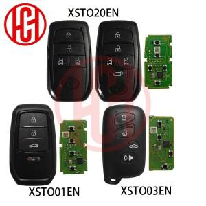Xhorse XM38  자동차 키  TOY.T (토요타용) 4D 8A 4A XSTO01EN 리모컨 ( 미포함)