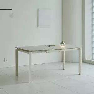 나무뜰 스페로 확장형 포세린 세라믹 식탁 테이블 4인 6인 1200-1600 CMN181