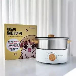[NS홈쇼핑]집들이 자취 선물 집순이 멀티 쿠커 전기그릴 세트[35148545]