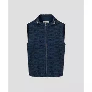 매장정품 빈폴 BEANPOLE GOLF 여성 변형로고 후디 풀집 베스트 - 네이비 BJ6542A25R 723377