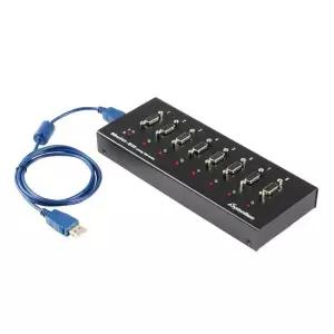 시스템베이스 8포트 USB 시리얼통신 어댑터 RS422/RS485 컨버터 Male Multi-8/USB COMBO [H@lu]