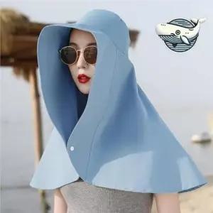 남자모자 여름 자외선 차단 대형 모자 바람막이 사막
