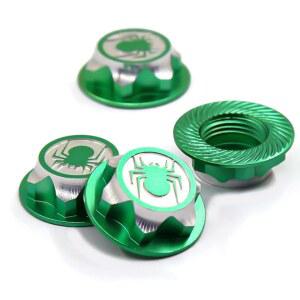DANTENRON RC 17MM 육각 휠 너트 미끄럼 /8 HSP TRAXXAS KYOSHO 카 알루미늄 호환 TAMIYA와 CNC 트럭 I 방지 캡 방진 (그린) 몬스터 X-MAXX 마운트 E-REVO LOSI 오프로드 1 버기 SUMMIT