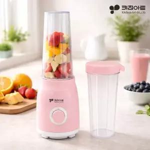 [NS홈쇼핑]키친아트 600ml 미니 믹서기 텀블러형 티타늄 칼날 휴대용 KM-K600M /NSM..[35833476]