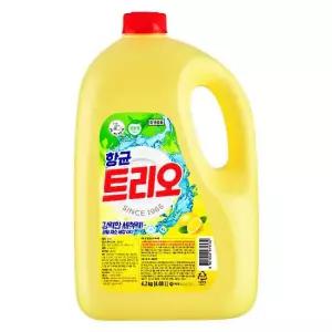 아트박스 애경산업 [애경]트리오 항균 주방세제 4.2kg x1개