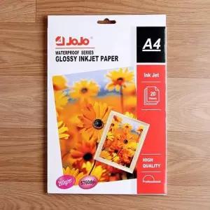 20매 WZ33QW42 잉크젯 포토인화지 A4사이즈 260g 사진인화용지