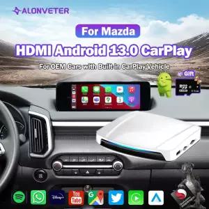 안 30 시스템 무선 CarPlay Ai 박스 CarlinKit UHD HD 오토 TV 비디오 마쯔다용 차량 스트리밍