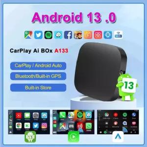 자동차 Ai 박스 안 3 무선 자동 및 CarPlay 스마트 TV 지원 Youtube Netflix 액세서리 시스템