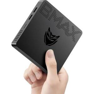 Bmax 미니 PC B1 Pro 인텔 제미니 레이크 N4000(최대 2.6GHz), 8GB LPDDR4 128GB eMMC 지원 M.2 SSD 확장(512GB / 2TB), 4K 듀얼 디스플레이 2.4G 5G WiFi 및 BT4.2 가정/사무실용 데스크톱 컴퓨터