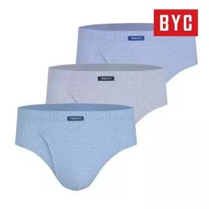 [BYC] 남성 삼각팬티 순면 맥시 브리프 MCF2342 3매입