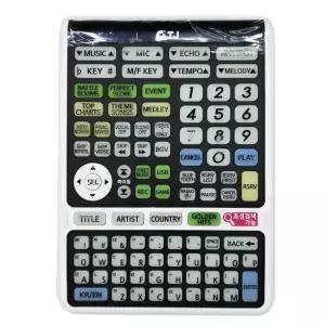 TJ 티제이미디어 태진 노래방 TIR-1100E 영문 리모컨 키보드형 업소용