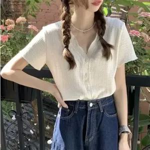 여성블라우스 어썸 시원한 원단 블라우스