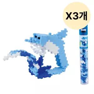 맥포머스 교구 완구 십자 블럭 돌고래 100pcs X3개 BNS