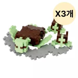 맥포머스 거북이 십자 입체 블럭 완구 100pcs X3개 BNS
