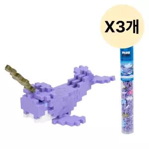 맥포머스 십자 블럭 완구 일각돌고래 100pcs X3개 BNS