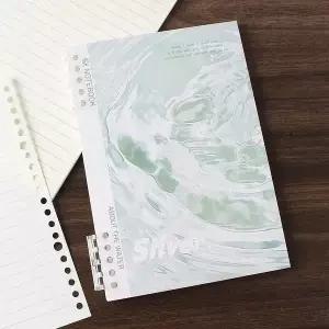 아쿠아 HR31EB50 A5 20공 루스리프 유선 노트 2p 스프링 줄공책