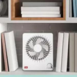 ( )사각 USB 무선 선풍기 벽걸이 겸용 데스크 저소음 미니팬
