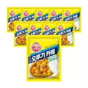 오뚜기 오뚜기카레 순한맛, 1kg, 10개_25295380