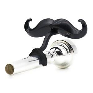 BRASSTACHE 황동 마우스피스용 클립온 콧수염 트럼펫 트롬본 트럼펫 프렌치 유포니움 튜바 연주자용 바리톤 호른 선물 액세서리
