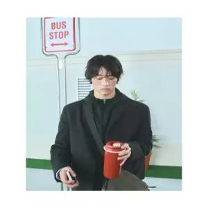에잇세컨즈 페이크 레더 후드 점퍼 블랙 레더재킷 페이크레더 45623ZMCF5 60567