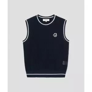 매장정품 빈폴 BEANPOLE GOLF 여성 스카시 니트 베스트 - 네이비 BJ6452R 723724